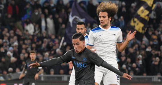 التعادل يحسم مواجهة لاتسيو ضد نابولي في الدوري الإيطالي