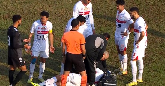 تدريبات خاصة لبدلاء الزمالك بعد التعادل مع بتروجت