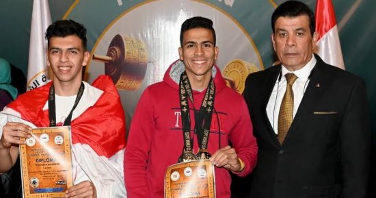 طالبا جامعة قناة السويس يحصدان ذهبية وبرونزية في كأس العالم للقوة البدنية
