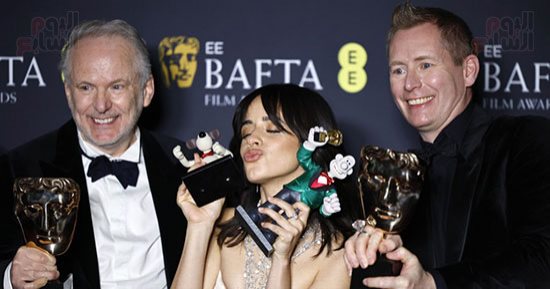 نجوم العالم يتألقون على السجادة الحمراء لجوائز الـbafta  وفيلم Conclave يحصد أهم الجوائز