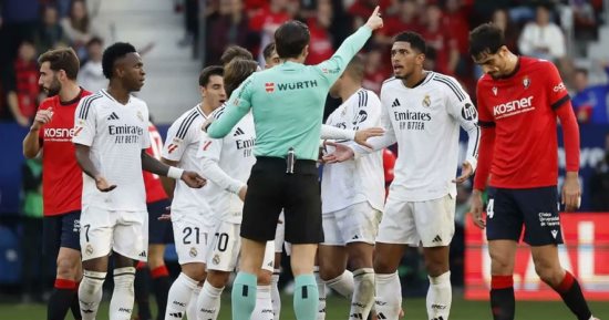 ريال مدريد يستأنف ضد طرد بيلينجهام أمام أوساسونا