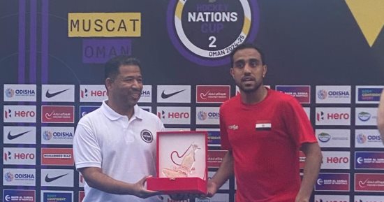 محمد نصر أفضل لاعب فى مباراة مصر و تشيلى فى بطولة كأس الأمم العالمية