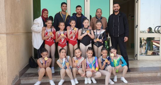 فتيات الزمالك لجمباز الأيروبك يحصدن الذهب ويحرزن المراكز الأولى تحت 10 سنوات
