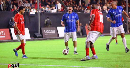 فوز أساطير العالم على الأساطير المصريين بركلات الترجيح 6-5.. صور 