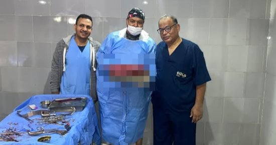 جراحة نادرة بقنا العام.. استئصال ورم ضخم من مبيض سيدة حامل بالشهر التاسع