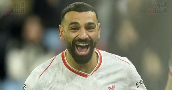 أرقام قياسية جديدة لـ محمد صلاح فى تعادل ليفربول ضد أستون فيلا 2-2