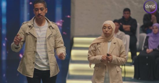 فريق جامعة جنوب الوادى يستعرض مشروعه khidma بـ"GEN Z"
