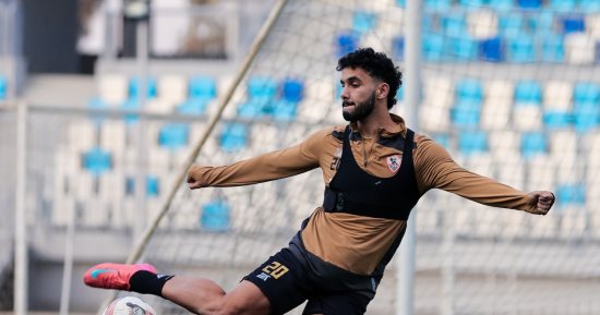 حسام أشرف يقود هجوم سموحة أمام الزمالك بالدورى
