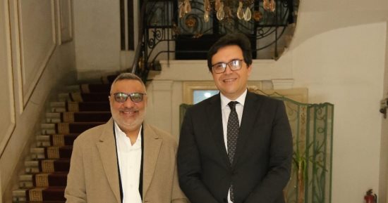 وزير الثقافة يلتقي المشرف على الرقابة على المصنفات الفنية في أول أيام عمله