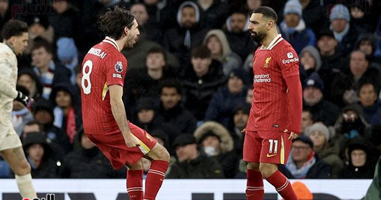 محمد صلاح يصنع ثانى أهداف ليفربول ضد مانشستر سيتي بمهارة استثنائية.. فيديو وصور 