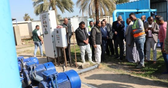 حياة كريمة بأسوان.. محطات وروافع تخدم قرى بلانة ومحطة تنقية من النيل مباشرة