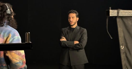 نور النبوى وجه إعلانى لإحدى دور الأزياء العالمية
