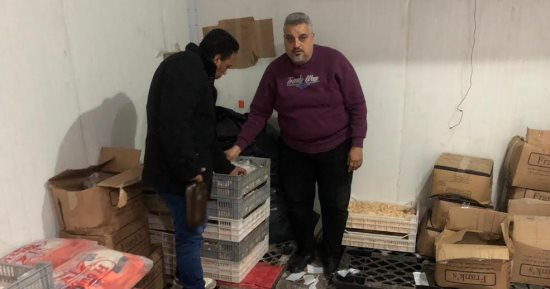 ضبط 2455 كيلو لحوم ودجاج غير صالحة وذبح خارج المجزر بالدقهلية