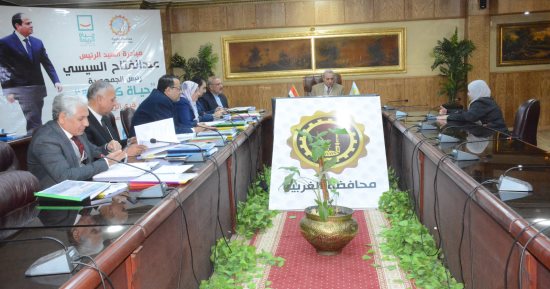 محافظ الغربية يترأس لجنة القيادات لاختيار مديرى العموم