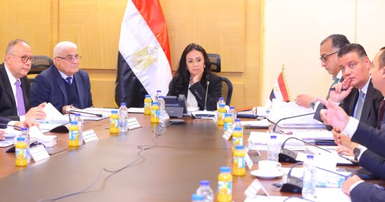 وزيرة التضامن تستعرض استراتيجية تطوير بنك ناصر الاجتماعى