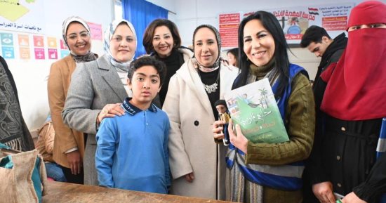 مكتبة الإسكندرية تشارك فى فعاليات مبادرة «قرية كريمة للطفل» بمحافظة البحيرة