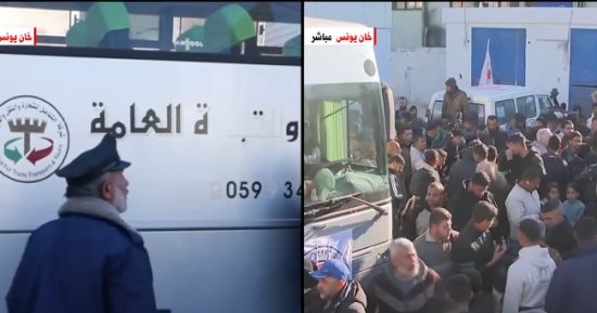 وصول 46 أسيرا ضمن الدفعة السابعة للتبادل إلى قطاع غزة