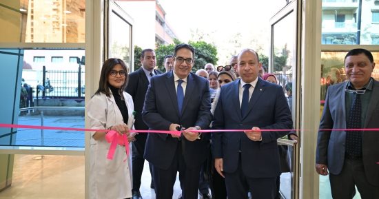 افتتاح بعض مشروعات التطوير والتجديد بمستشفى أبو الريش اليابانى بتكلفة بلغت 47 مليون جنيه