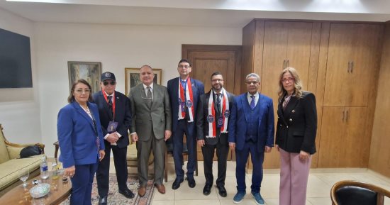 مجلس ادارة اتحاد الكيانات المصرية يجتمع مع نائب وزير الخارجية لشؤون القنصليات