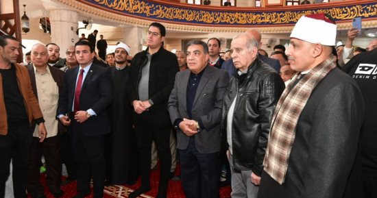 محافظ الدقهلية يفتتح مسجد النجار بالمنصورة