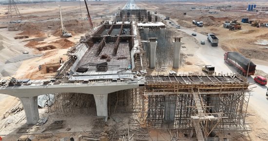إنشاء خط سكة حديد من الروبيكى إلى العاشر من رمضان ويصل مدينة بلبيس.. صور