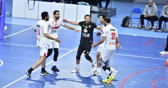 الزمالك يهزم بتروجت في انطلاق الدور الثاني بدوري رجال الطائرة