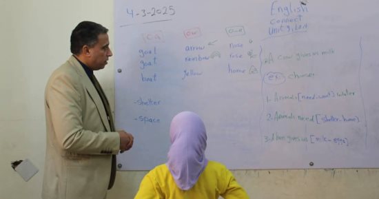 وكيل وزارة التعليم بالجيزة يحيل مديرة مدرسة للشؤون القانونية 