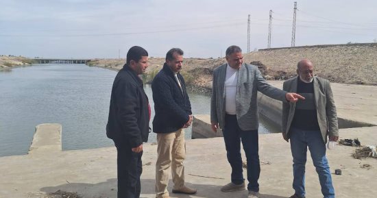 قطاع الرى بشمال سيناء يستجيب لشكاوى الأهالى ويتابع مشروعات التنمية المائية
