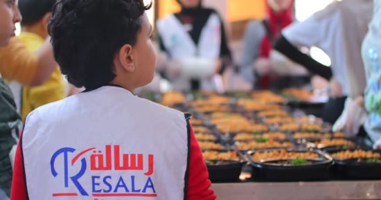 جمعية رسالة تواصل جهودها الخيرية تحت مظلة التحالف الوطنى