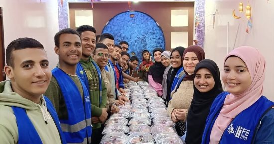 صناع الحياة عضو التحالف الوطنى تسعد الآلاف من الأسر فى بداية شهر رمضان المبارك