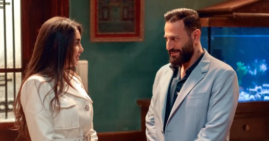 صور نيقولا معوض من كواليس مسلسل الأميرة ظل حيطه