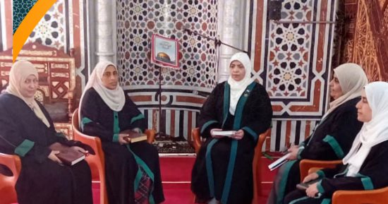 مقرأة للواعظات ومجلس للصلاة على النبي بأوقاف الدقهلية