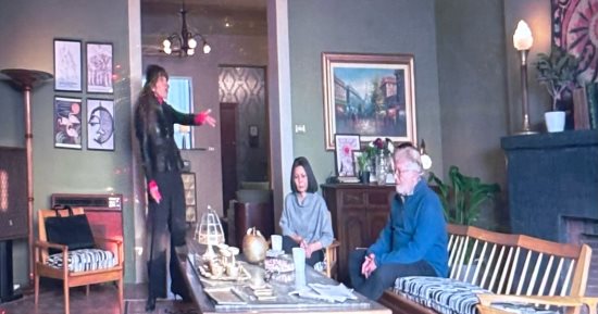 مسلسل أثينا الحلقة 7.. ريهام حجاج تواجه والدها محمود قابيل بعد فيديو أختها