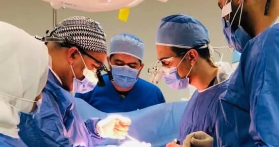 إنقاذ حياة سيدة من ورم أذيني كبير عبر جـراحة قلب مفتوح بمجمع الإسماعيلية الطبى
