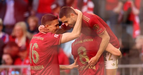 بايرن ميونخ يتقدم على بوخوم 2-1 فى الشوط الأول بالدوري الألماني