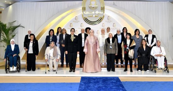السيدة انتصار السيسى تلتقى سيدات ملهمات وتؤكد: سأظل داعمة لكل من تبنى مستقبلًا لوطننا 