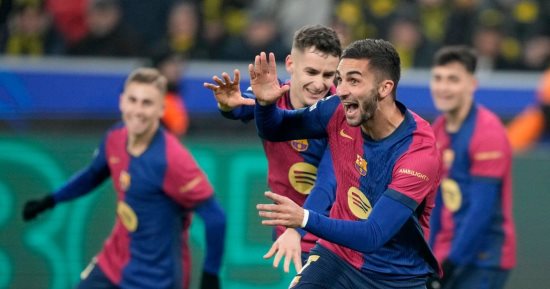 برشلونة يواجه أوساسونا للابتعاد بصدارة ترتيب الدوري الإسباني