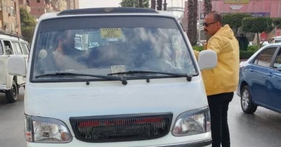 محافظة الجيزة تضبط 270 مخالفة لسيارات السرفيس وتتحفظ على 9 مركبات