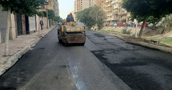 حياة كريمة.. انتهاء رصف شوارع مجلس قروى سندبسط بالمنوفية