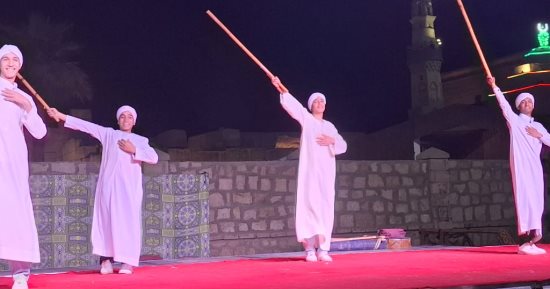 قصور الثقافة تنظم ليالي رمضان بساحة أبو الحجاج الأقصري بعروض تراثية.. صور