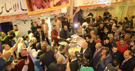 وزير الشباب ومحافظ القاهرة يتفقدا استعدادات حفل إفطار المطرية