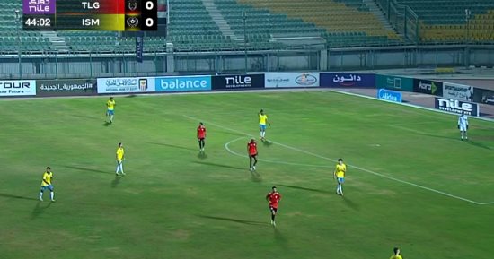 شوط أول سلبى بين الإسماعيلى وطلائع الجيش فى الدورى