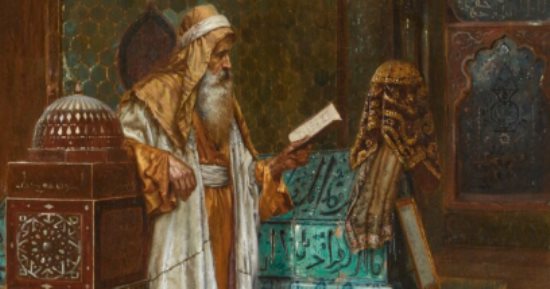 عرض لوحة "الصلاة فى المسجد الأخضر" للمستشرق أرنست للبيع