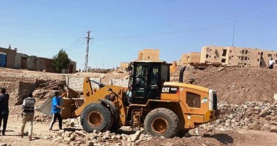 إزالة 41 حالة تعد بمساحة 18 ألف متر بنطاق مدن أسوان وكوم أمبو ودراو