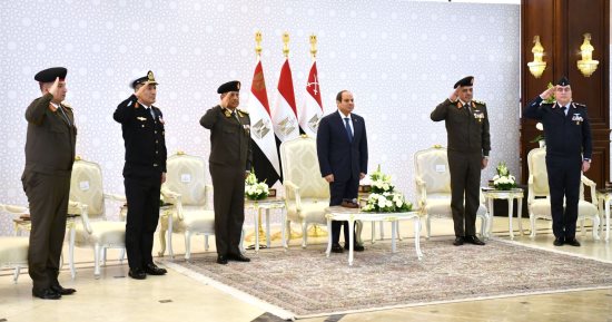 الرئيس السيسى يوجه التحية لأرواح شهداء الوطن الأبرار