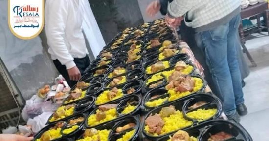 جمعية رسالة عضو التحالف الوطنى توزع 1466 وجبة إفطار صائم فى عدة محافظات