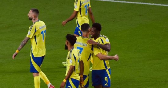 كريستيانو رونالدو يقود النصر للفوز على الخلود 3 - 1 فى الدوري السعودي (فيديو)