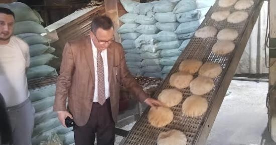 تحرير 36 محضرا لمخابز بلدية تنتج خبزا مخالفا للمواصفات فى البحيرة  