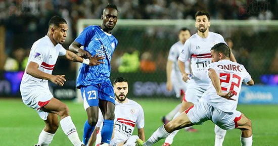 سموحة يتقدم على الزمالك 2 - 1 فى الشوط الأول بربع نهائى الكأس.. صور 