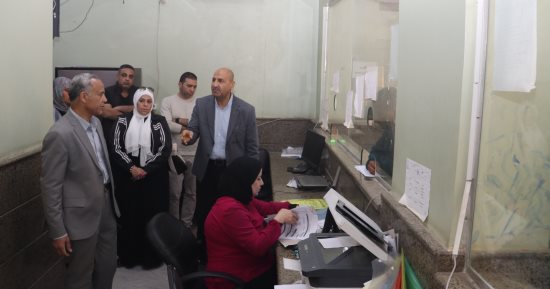 انتظام  سير العمل بملف التصالح بالمركز التكنولوجي فى مدينة بني سويف